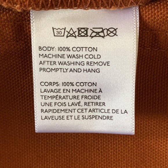 LYKKE WULLF Anthropologie| Sandi Cropped Wide Leg Pants In Rust Sz M - Picture 12 of 14